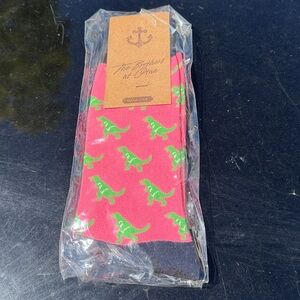 NWT OTAA Mens Dinosaur Dress Socks